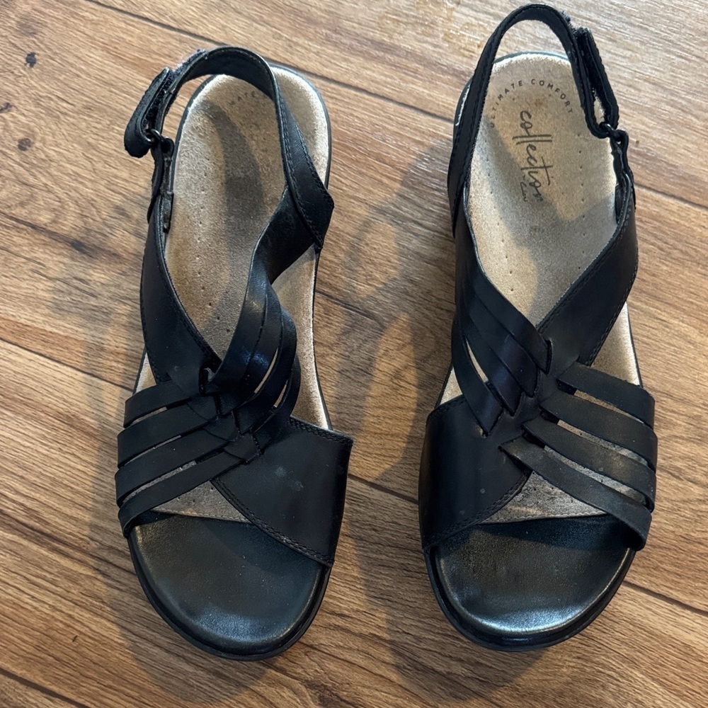 Clarks Black Women's Sandals